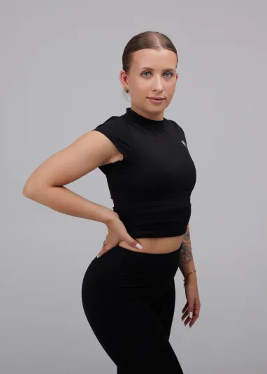 T-shirt Lady Black