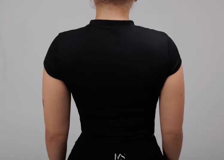 T-shirt Lady Black