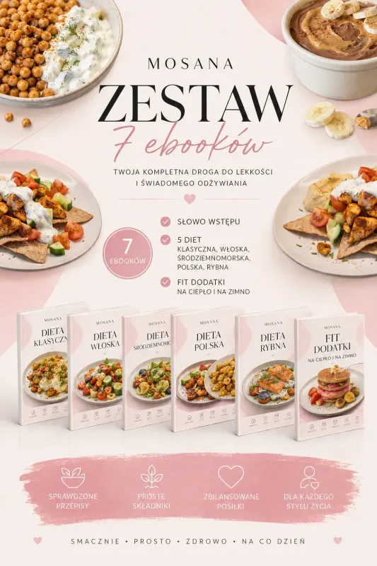 7 e-booków - 240 przepisów